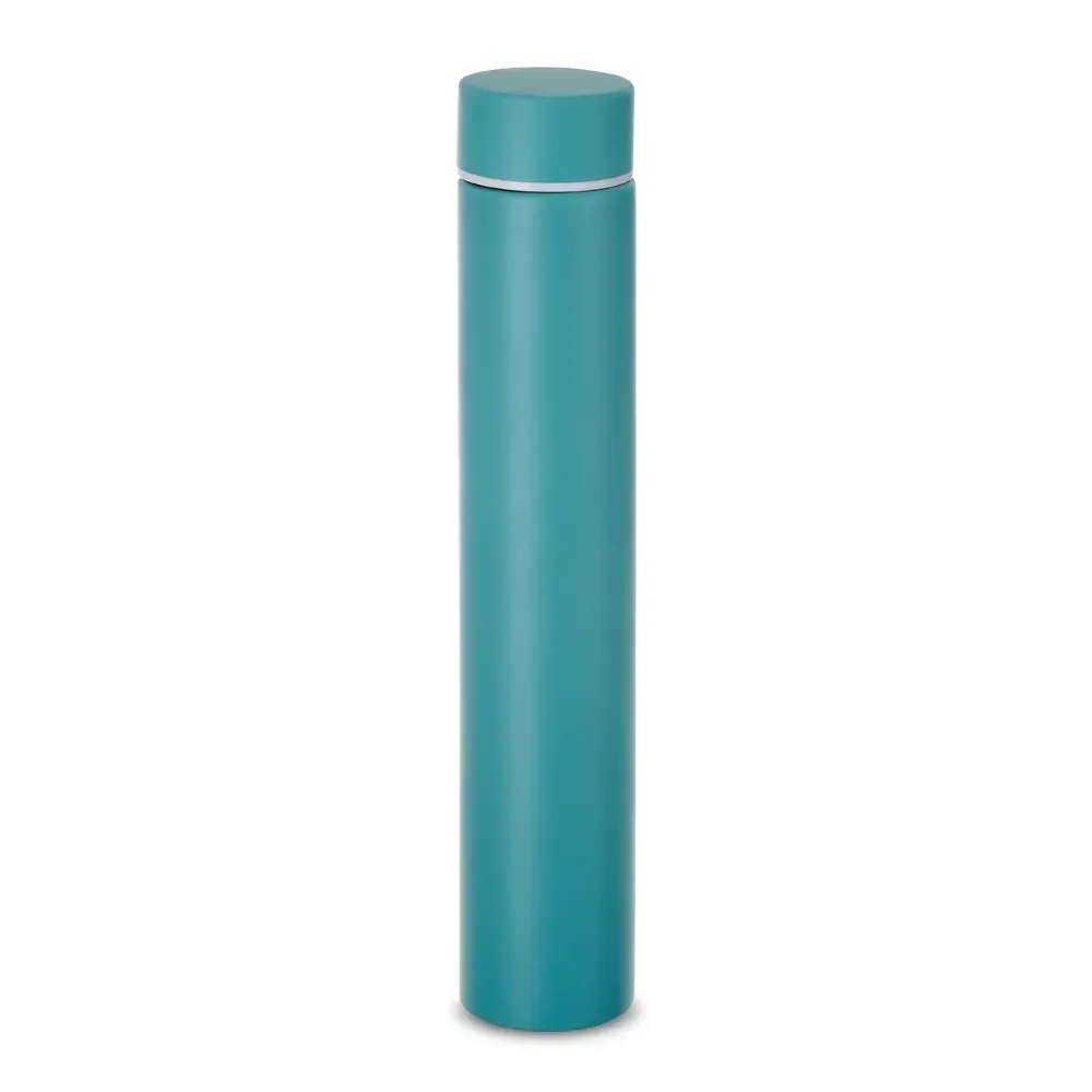 Garrafa térmica inox 275ml personalizada azul