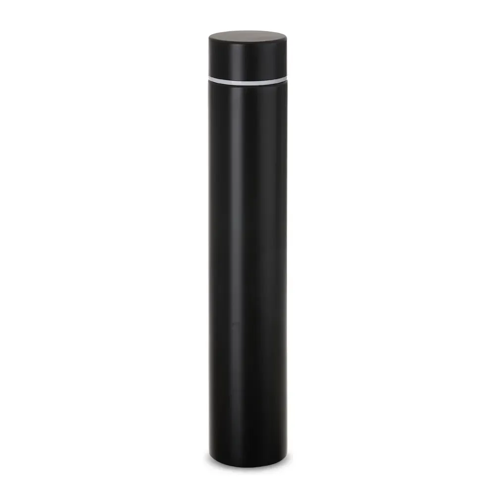 Garrafa térmica inox 275ml personalizada preta