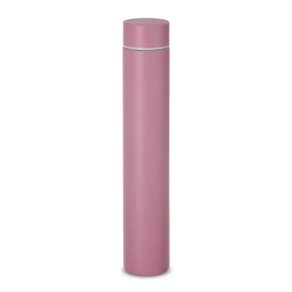 Garrafa térmica inox 275ml personalizada rosa