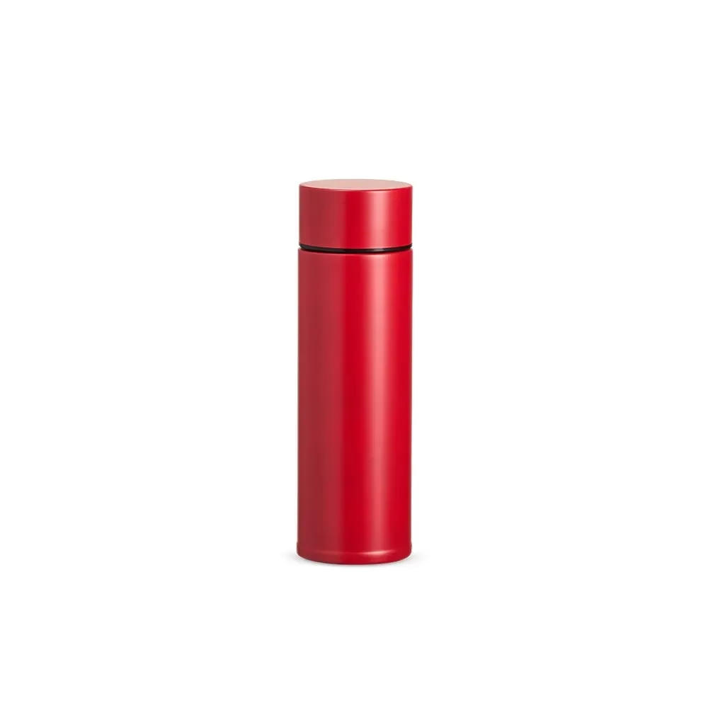 Garrafa Térmica Inox 320ml personalizada vermelha