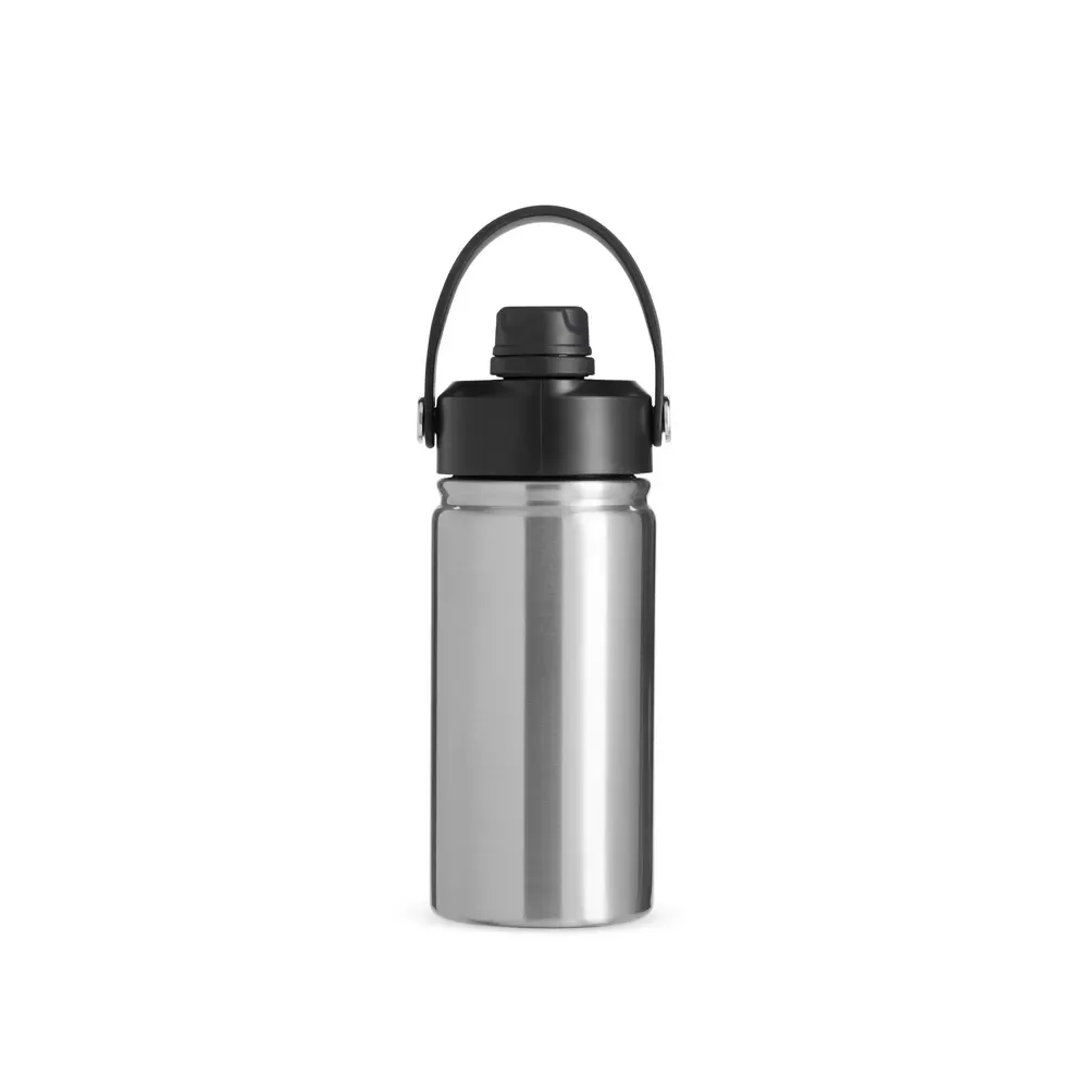 Garrafa Térmica Inox 400ml Bico Flip personalizada inox