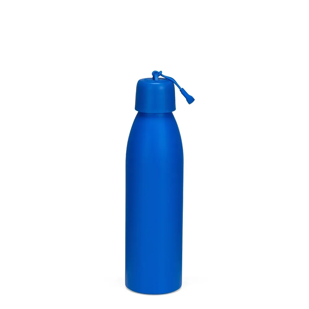 Garrafa Térmica Inox 500ml Alça de Nylon personalizada azul