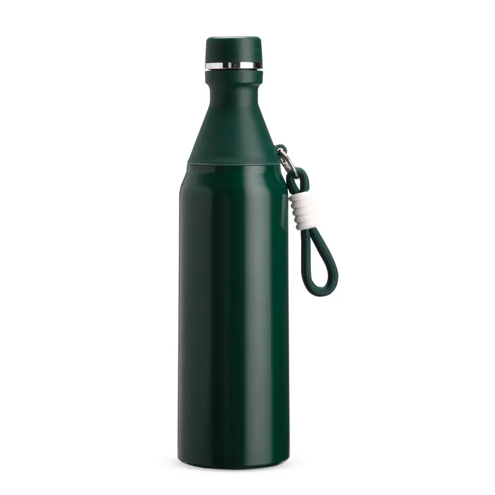 Garrafa Térmica Inox 500ml Copo Removível verde