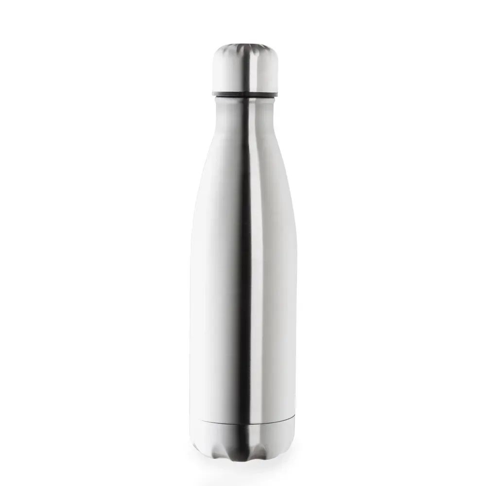 Garrafa Térmica Inox 500ml Acabamento Natural personalizada