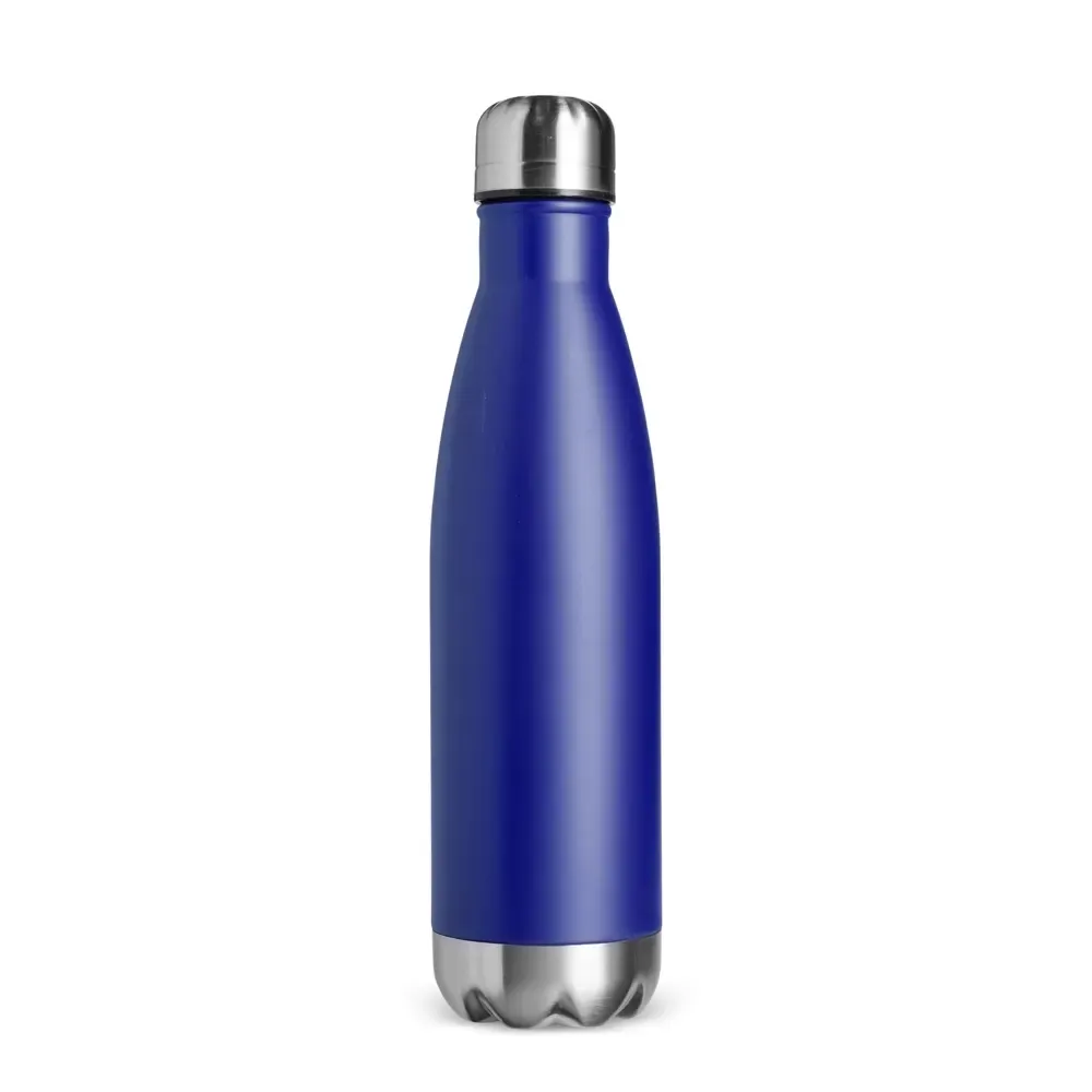 Garrafa Térmica Inox 500ml Pintura Spray personalizada azul claro