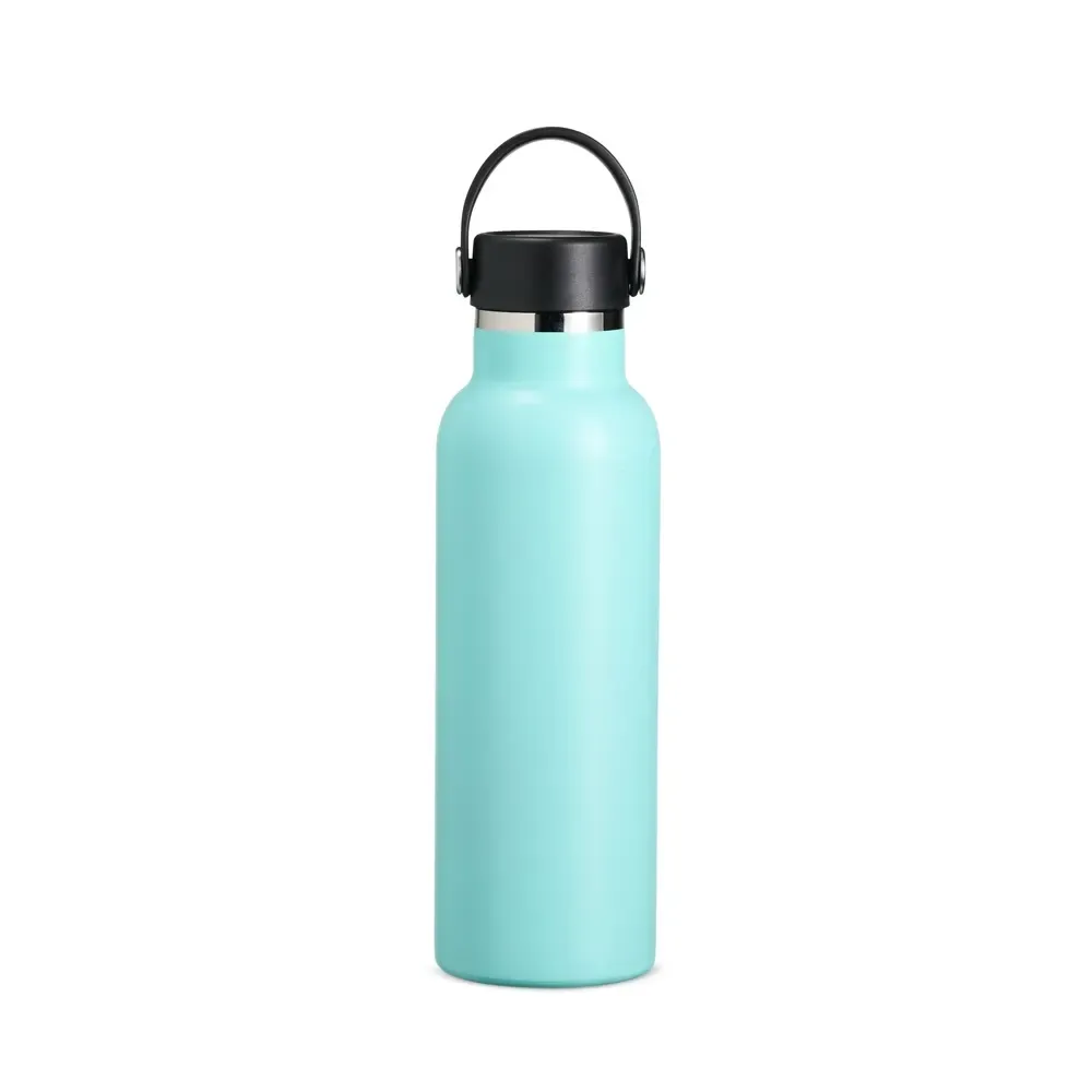 Garrafa Térmica Inox 550ml Parede Dupla personalizada verde