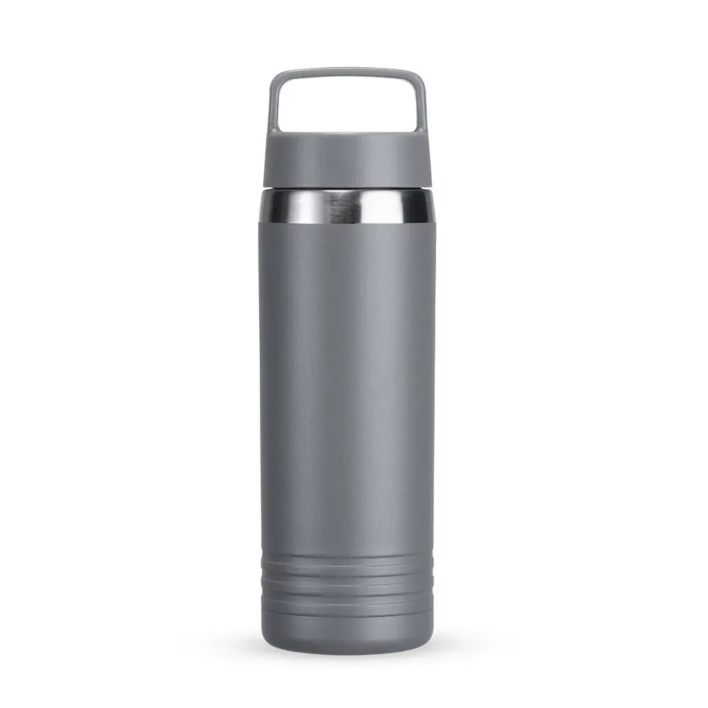 Garrafa Térmica Inox 700ml Alça Fixa na Tampa cinza