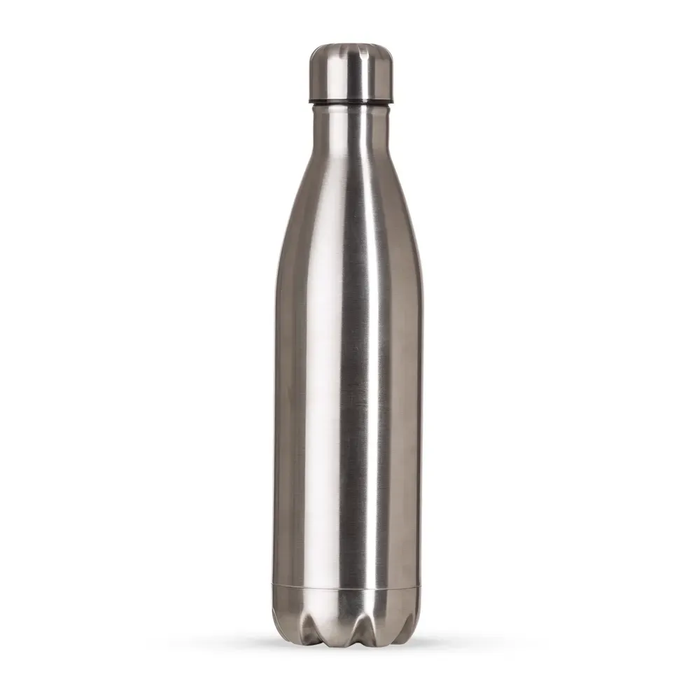 Garrafa Térmica Inox 750ml Clássica personalizada prata