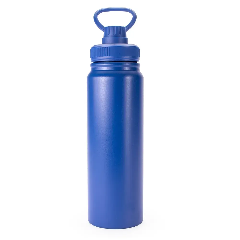 Garrafa Térmica Inox 750ml com Infusor personalizada azul