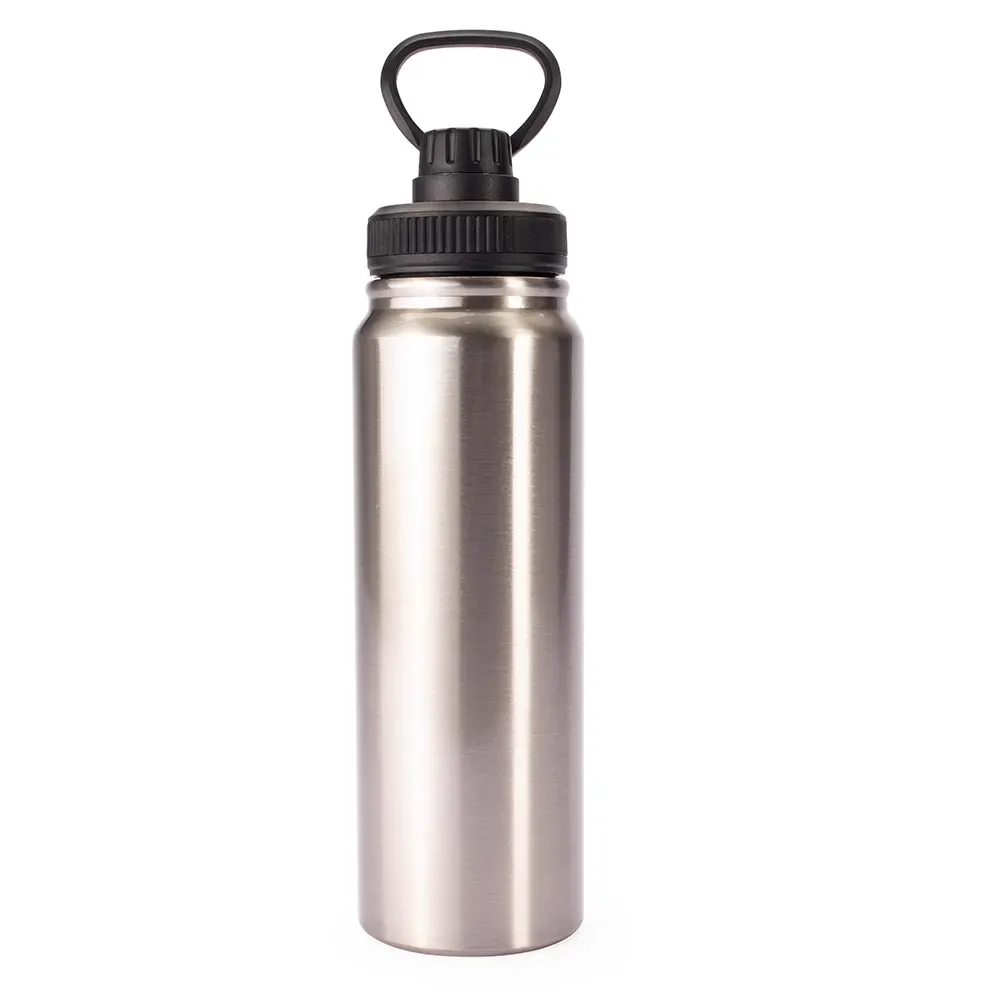 Garrafa Térmica Inox 750ml com Infusor personalizada cor inox