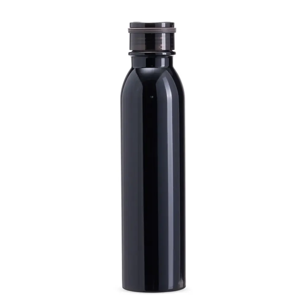 Garrafa Térmica Inox 800ml com Alça de Silicone personalizada preta