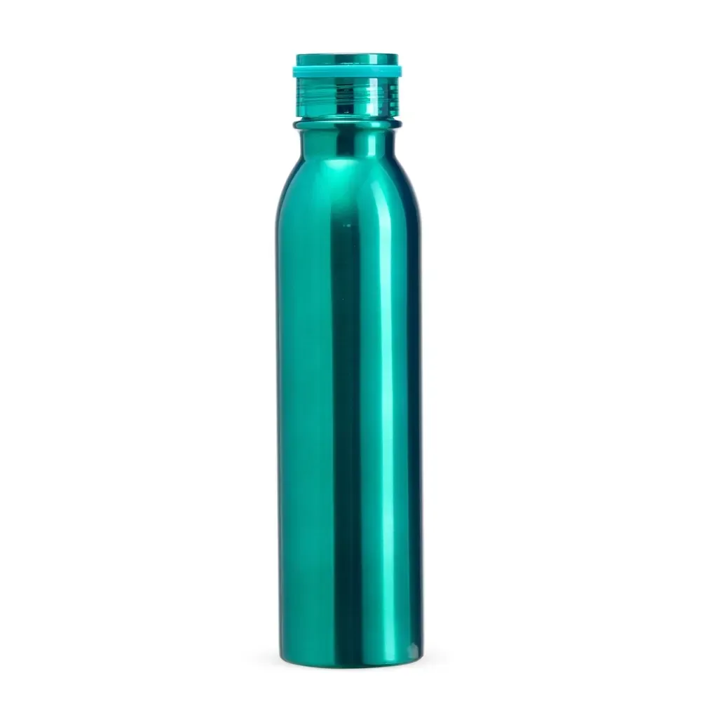 Garrafa Térmica Inox 800ml com Alça de Silicone personalizada verde