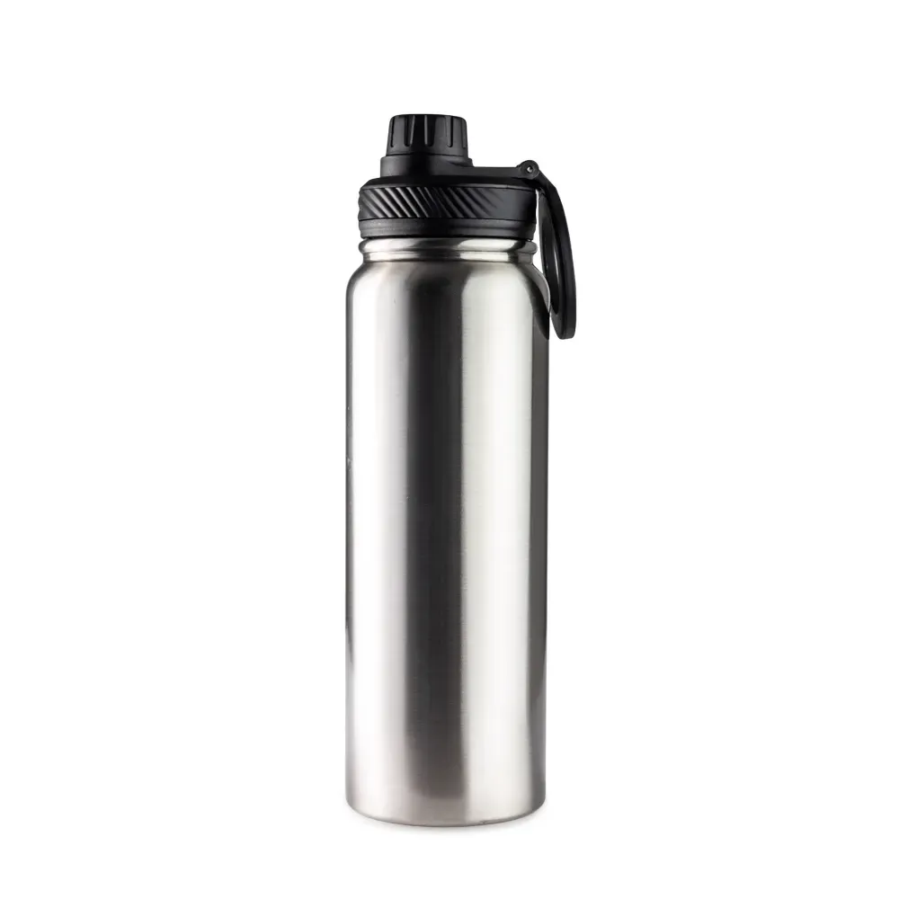 Garrafa Térmica Inox 850ml com Alça Magnética Tripé personalizada inox