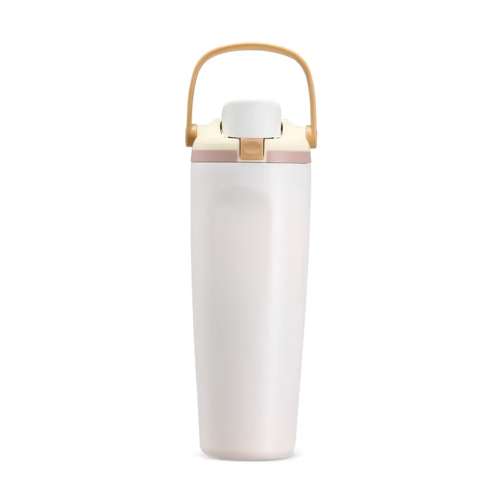 Garrafa Térmica Inox 850ml bege