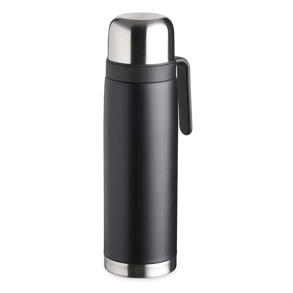 Garrafa Térmica Inox 900ml personalizada preta