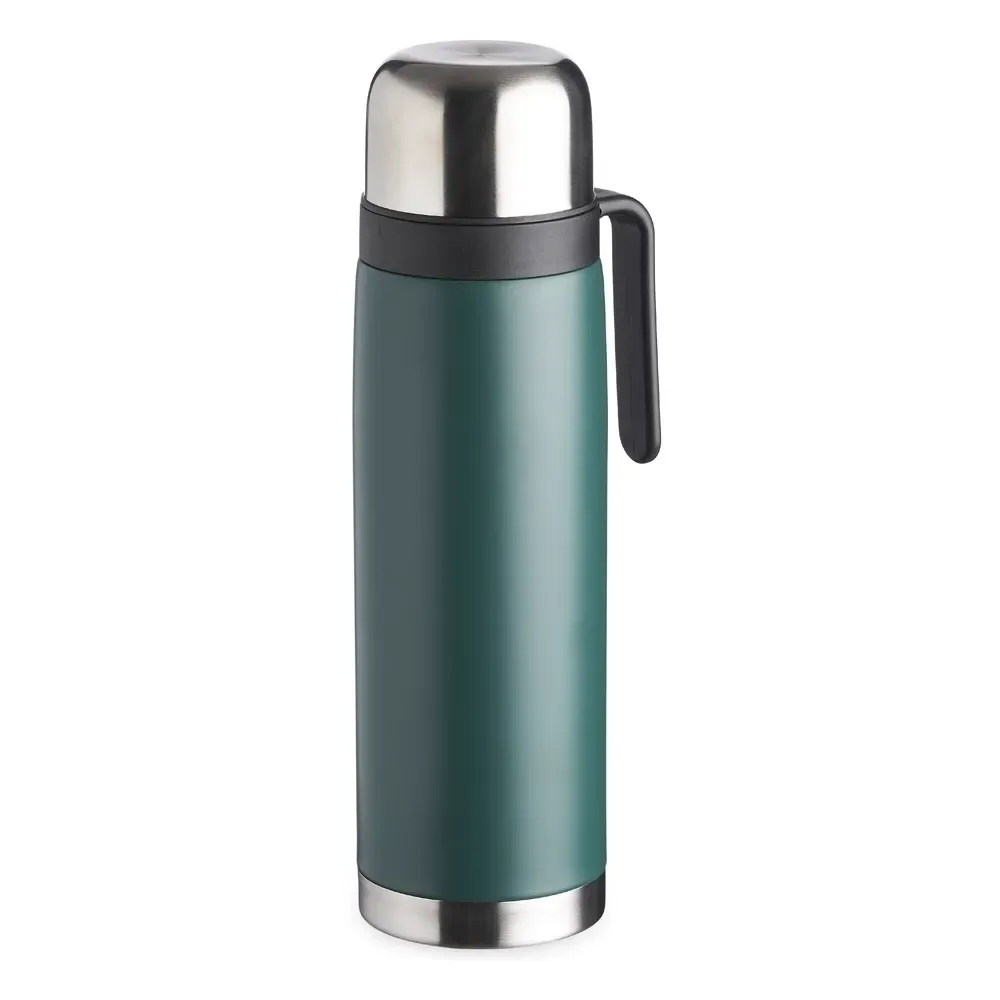 Garrafa Térmica Inox 900ml personalizada verde