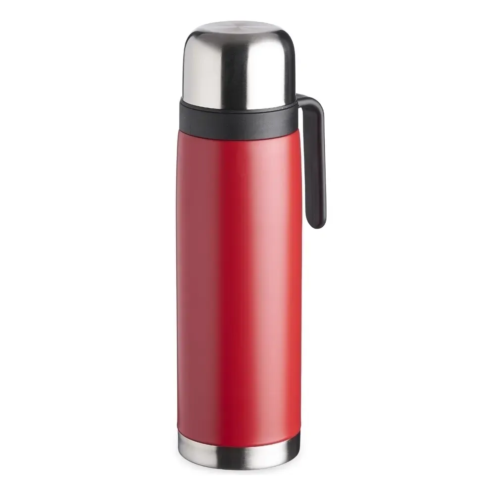 Garrafa Térmica Inox 900ml personalizada vermelha