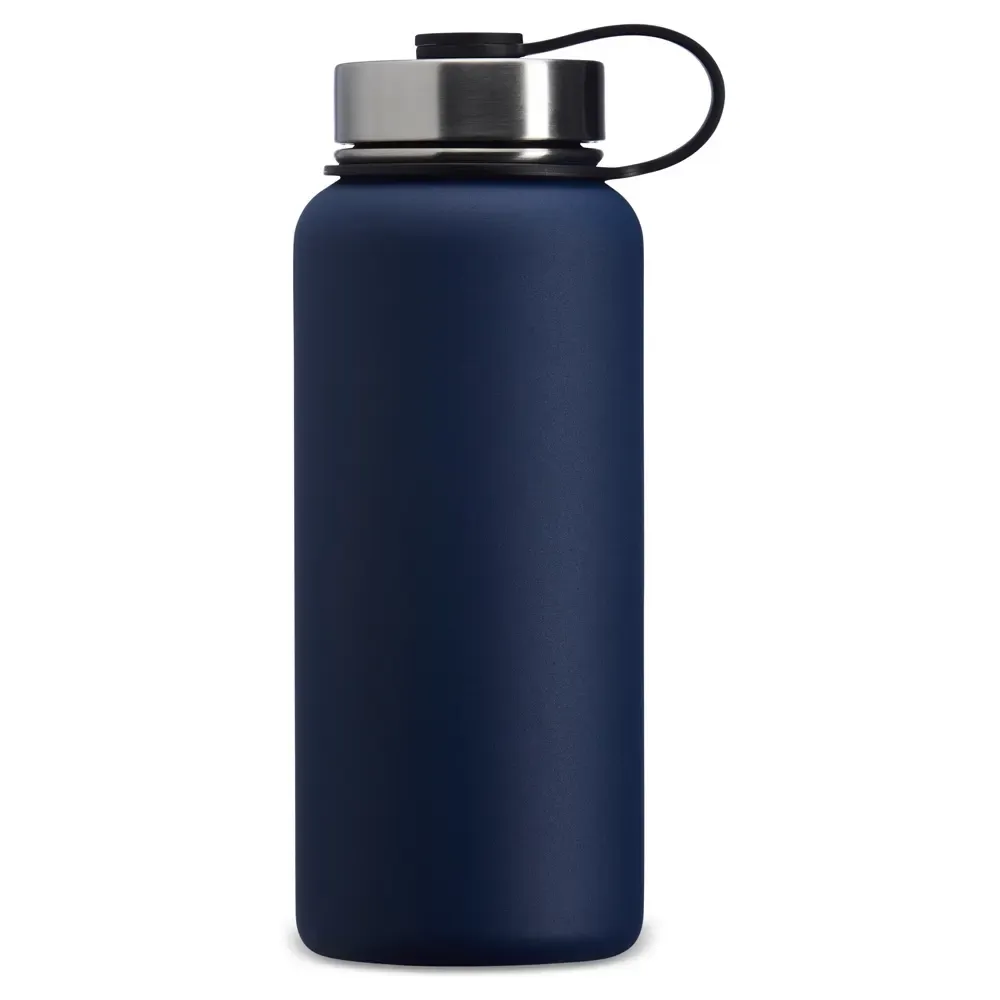 Garrafa Térmica Inox 950ml Alça Fixa personalizada azul