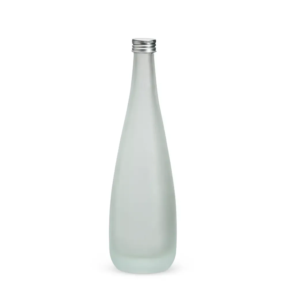 Garrafa de Vidro 550ml Fosca branca