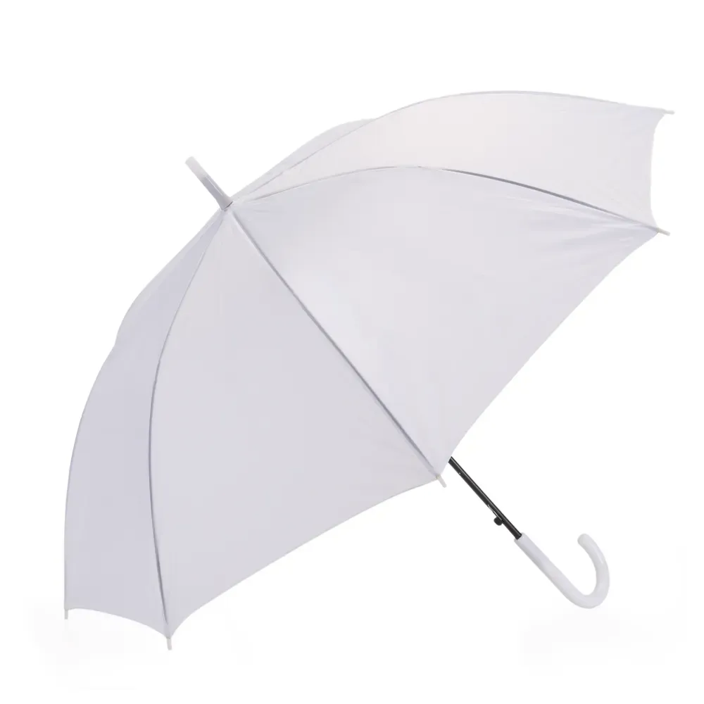 Guarda-chuva Automático Nylon 8 Varetas Personalizado, cor branca