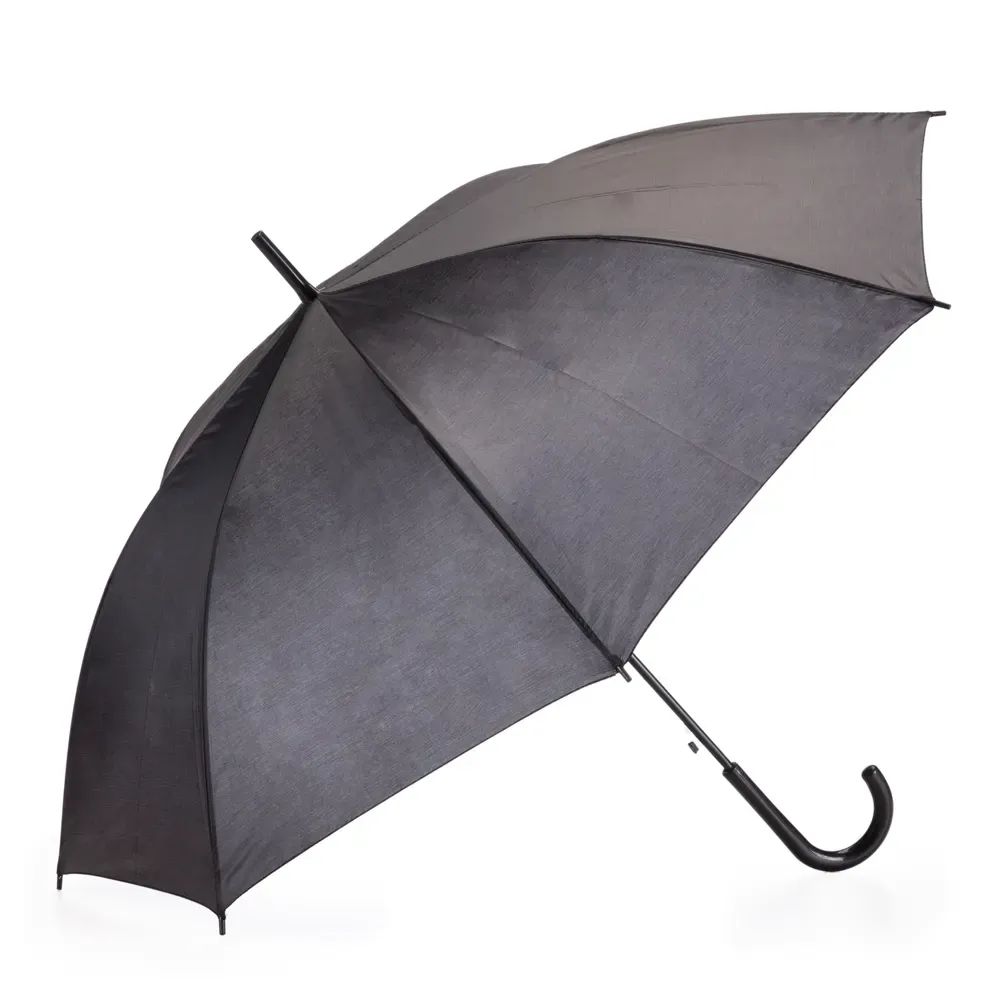 Guarda-chuva Automático Nylon 8 Varetas Personalizado, cor preta