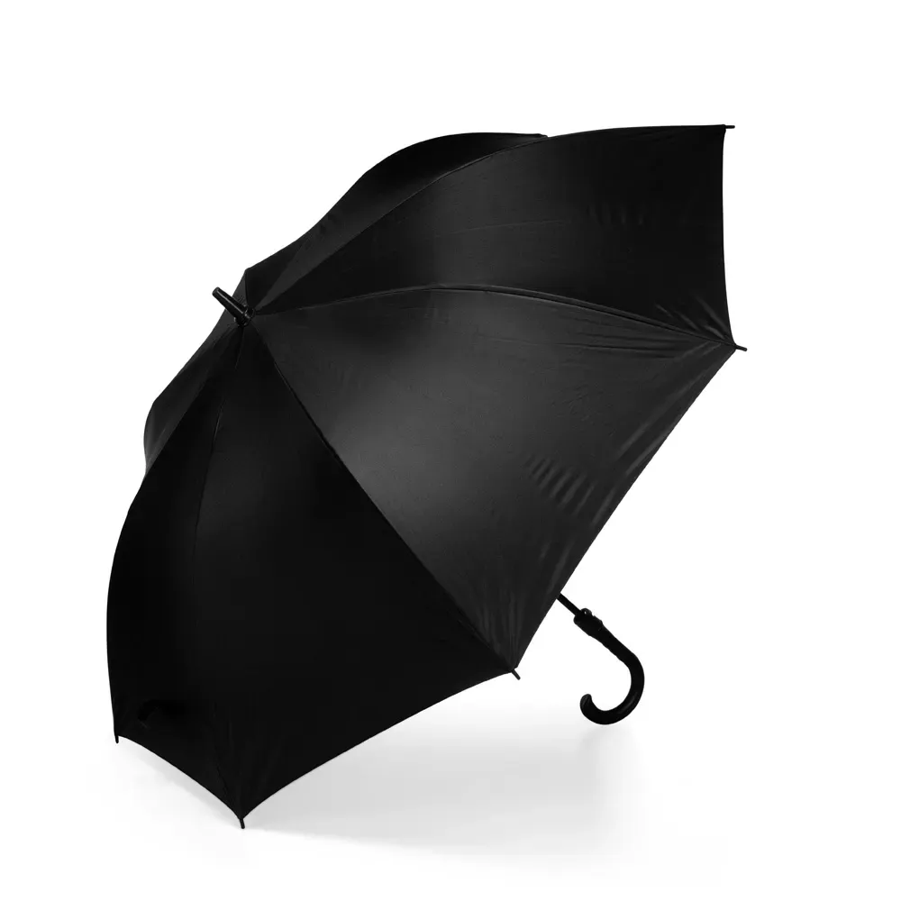 Guarda-chuva Automático Oxford 120cm Personalizado, cor preta