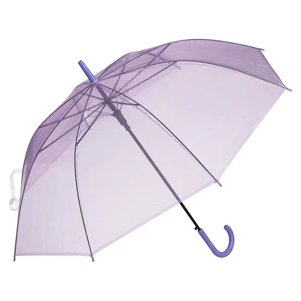 Guarda-chuva Automático Plástico 8 Varetas Personalizado, cor roxa