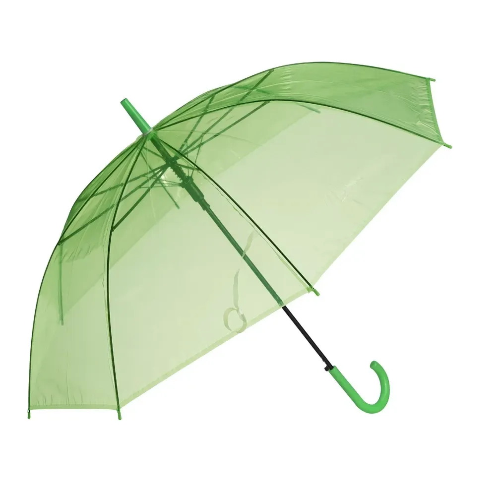 Guarda-chuva Automático Plástico 8 Varetas Personalizado, cor verde