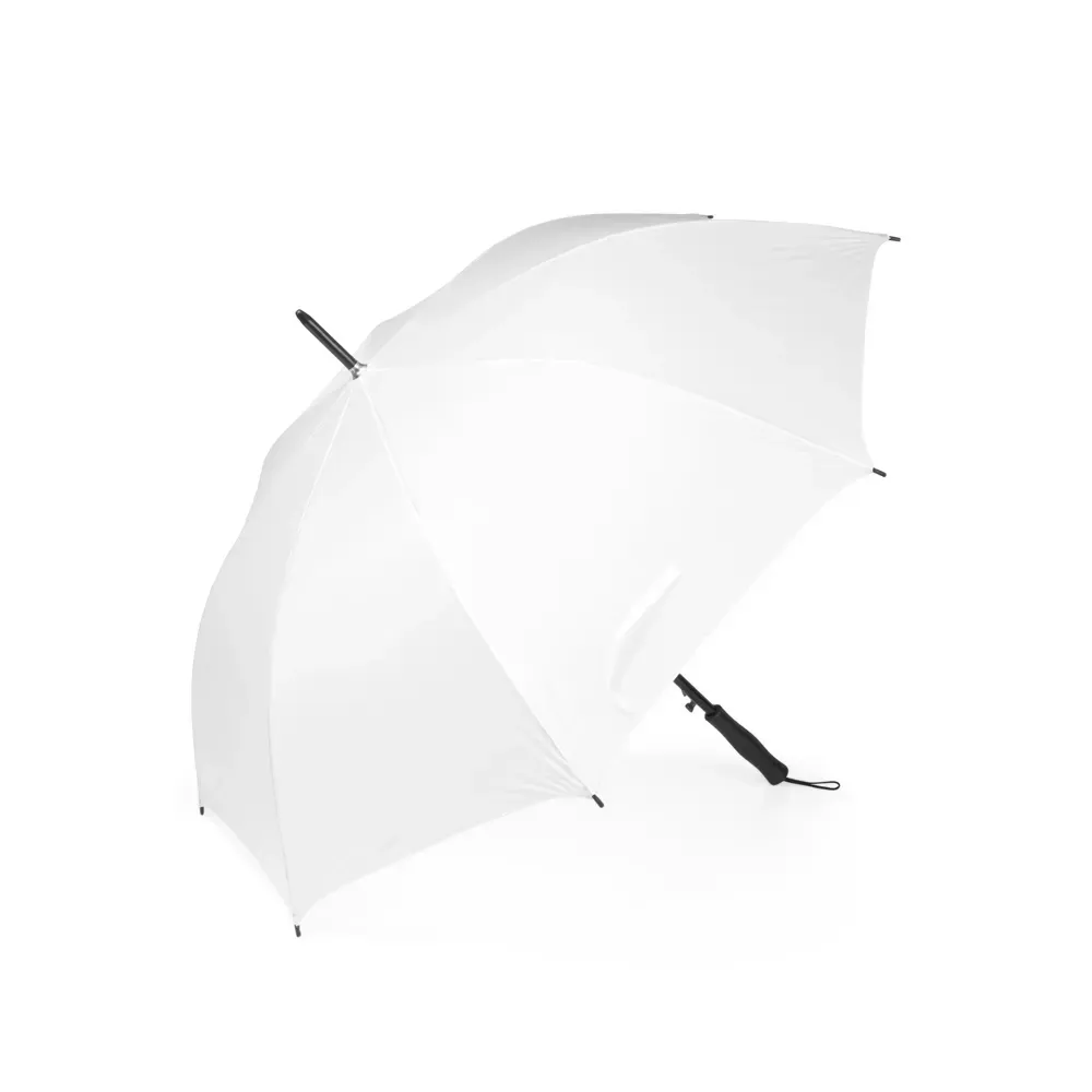 Guarda-chuva Automático Poliéster 108cm Personalizado, cor branca
