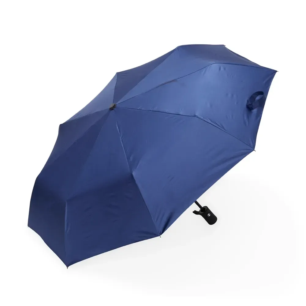 Guarda-chuva Automático com Proteção UV Personalizado, cor azul