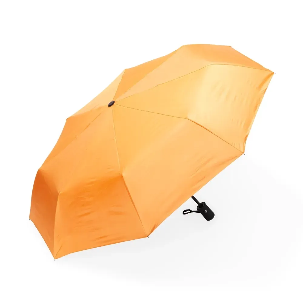 Guarda-chuva Automático com Proteção UV Personalizado, cor laranja