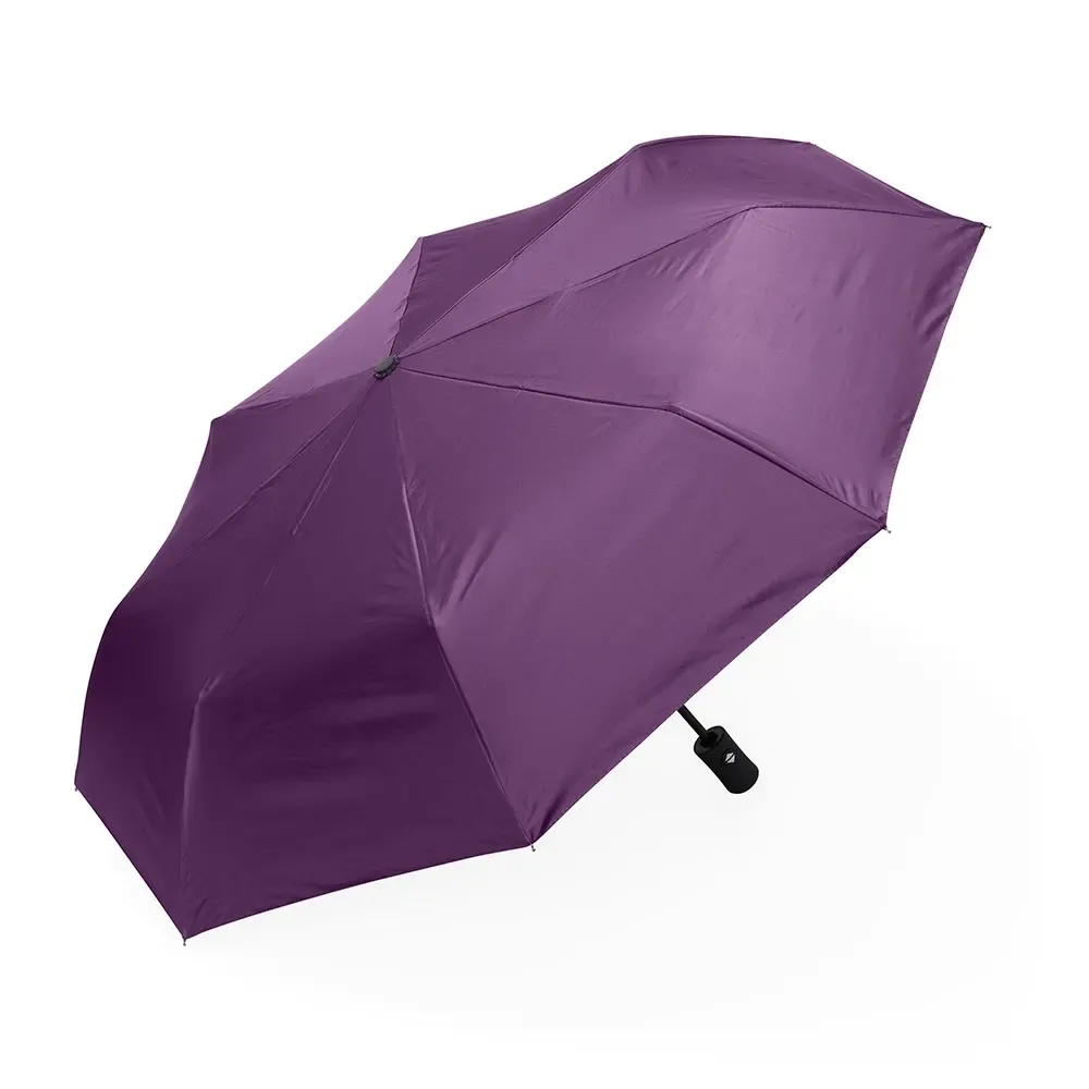 Guarda-chuva Automático com Proteção UV Personalizado, cor roxa (variação 1)
