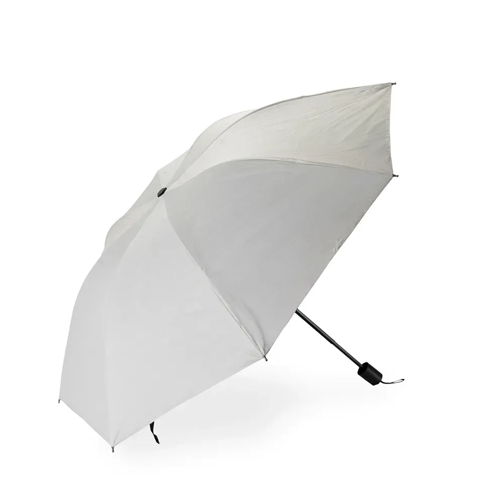 Guarda-chuva Manual Nylon 8 Varetas Personalizado, cor branca