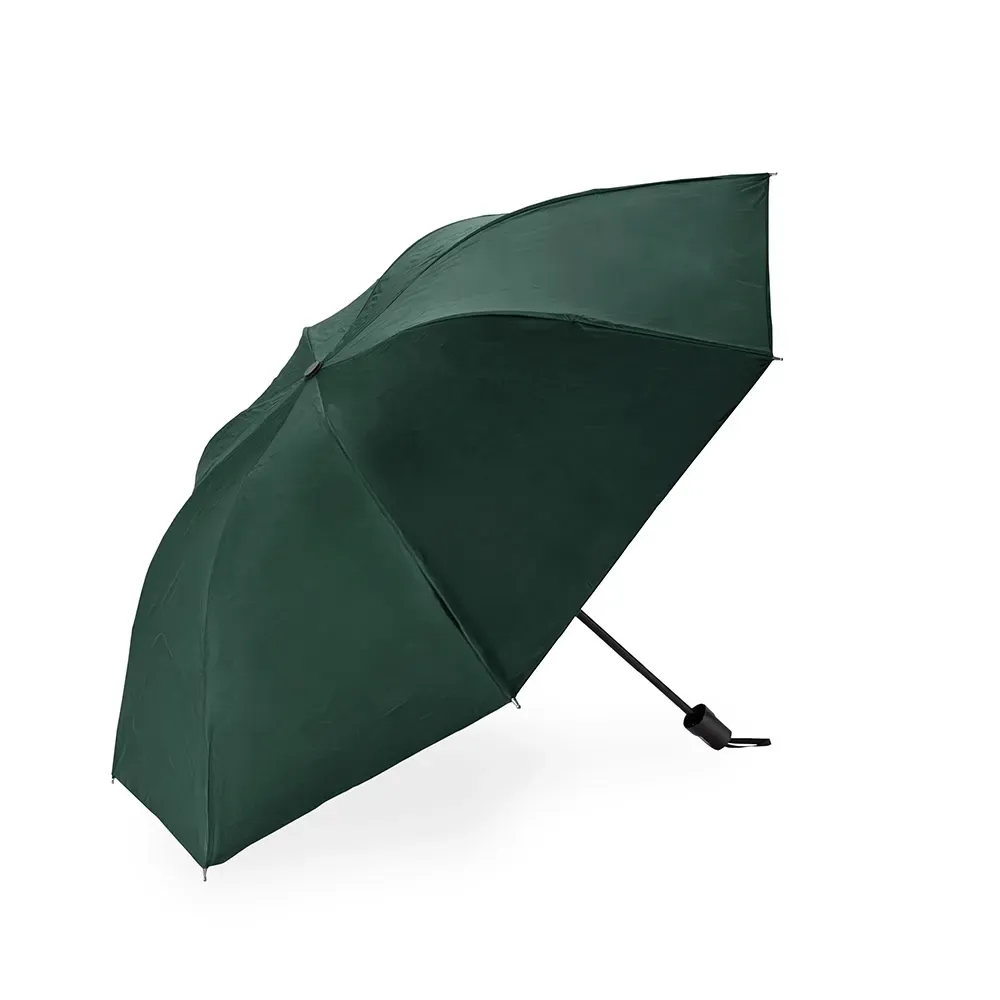 Guarda-chuva Manual Nylon 8 Varetas Personalizado, cor verde