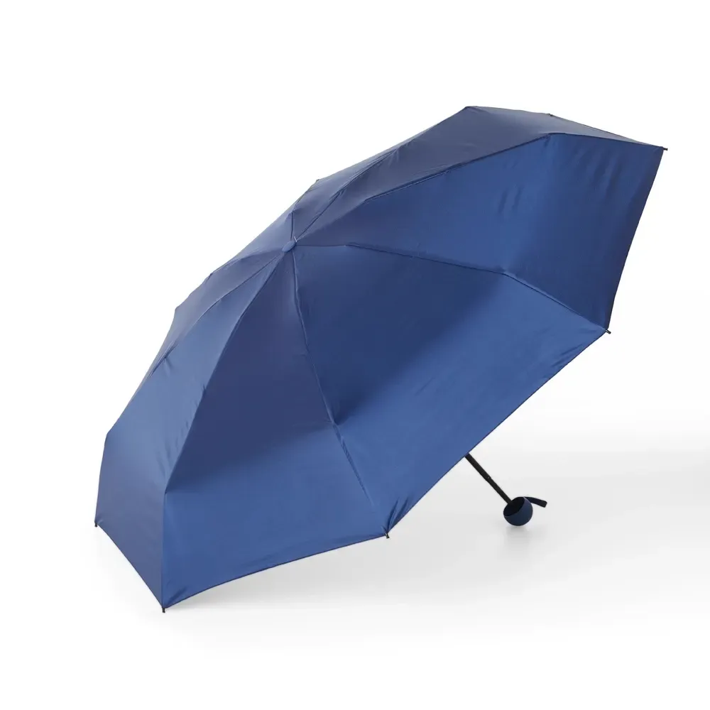 Guarda-chuva UPF50+ Cápsula com Estojo Personalizado, cor azul escuro