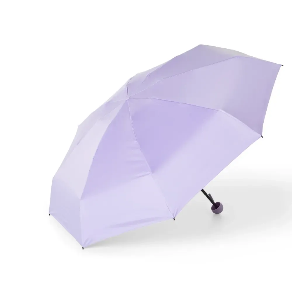 Guarda-chuva UPF50+ Cápsula com Estojo Personalizado, cor roxa