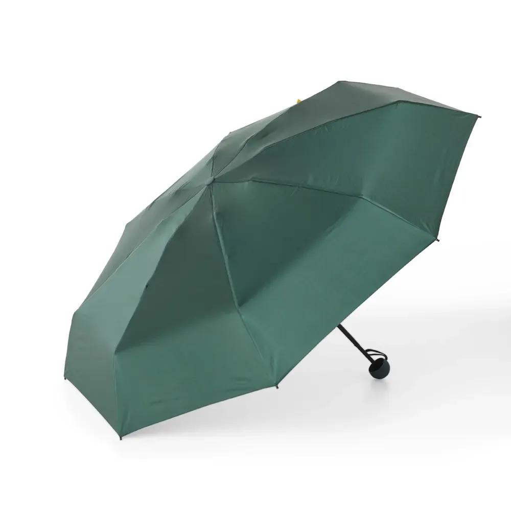 Guarda-chuva UPF50+ Cápsula com Estojo Personalizado, cor verde escuro