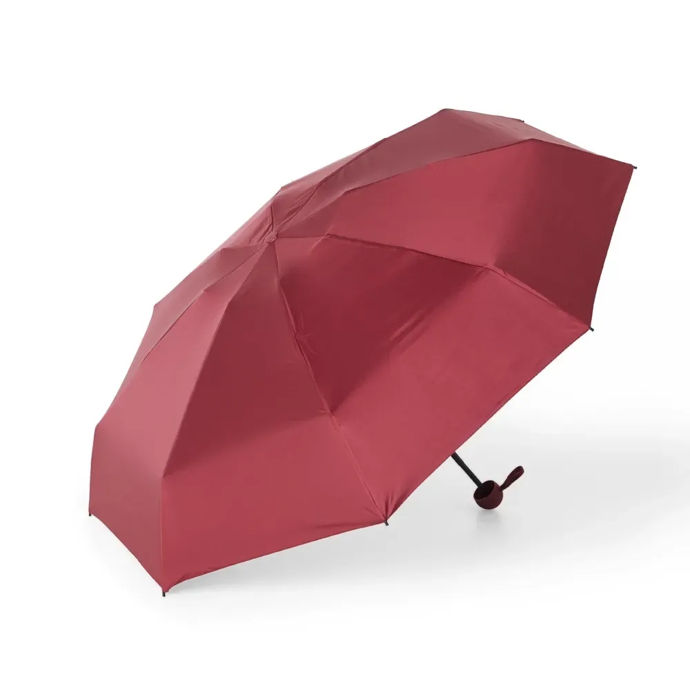 Guarda-chuva UPF50+ Cápsula com Estojo Personalizado, cor vinho