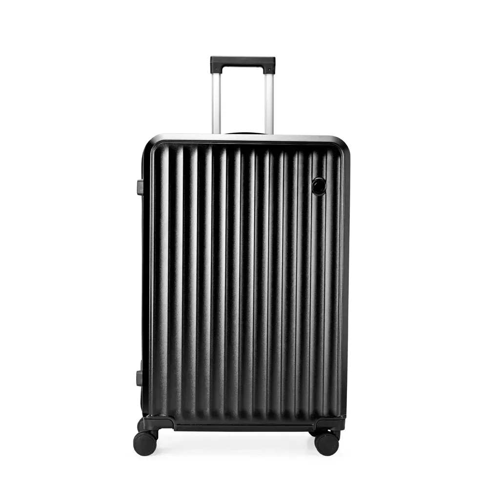 Mala de viagem personalizada 105 litros em ABS+PC com cadeado TSA, cor preta