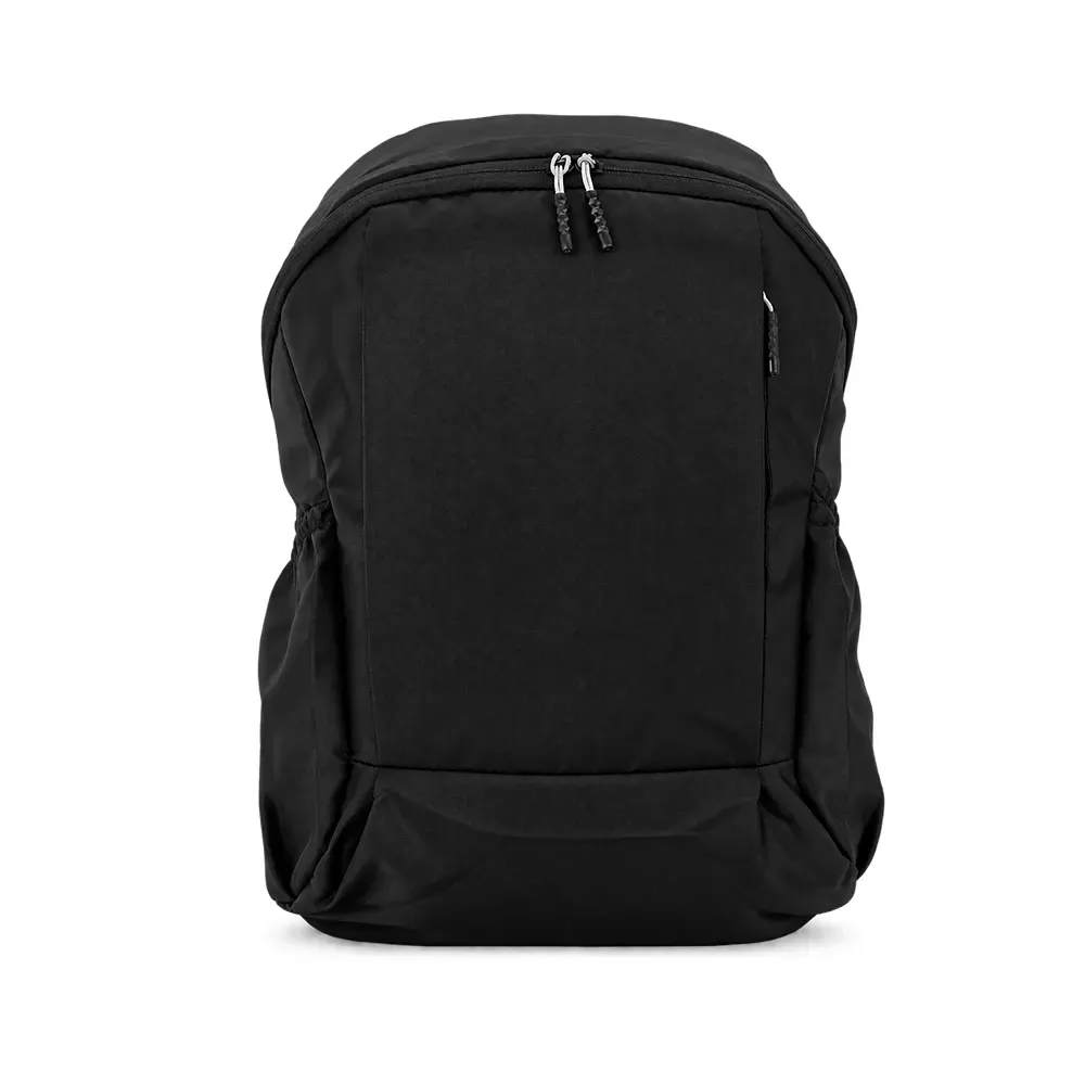 Mochila Antifurto Poliéster 16L personalizada preta