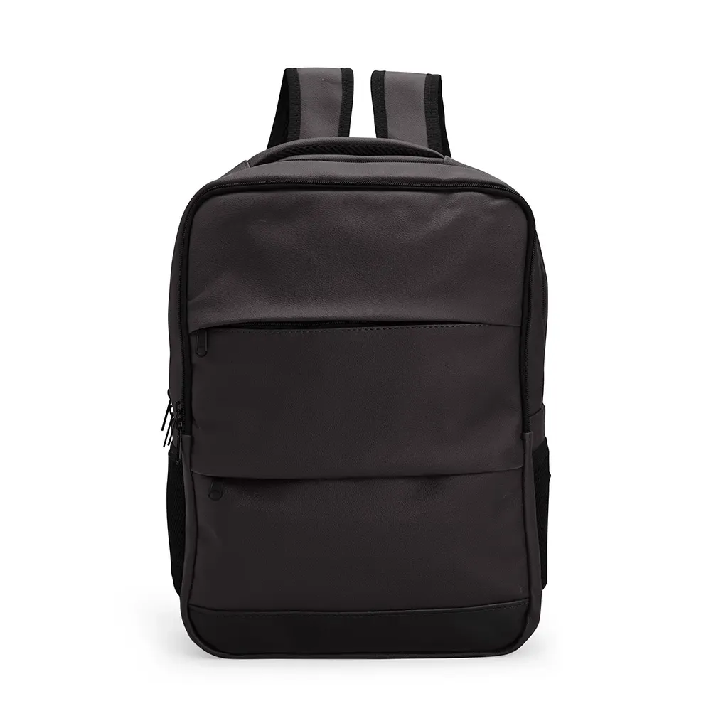 Mochila couro sintético 20L personalizada em marrom