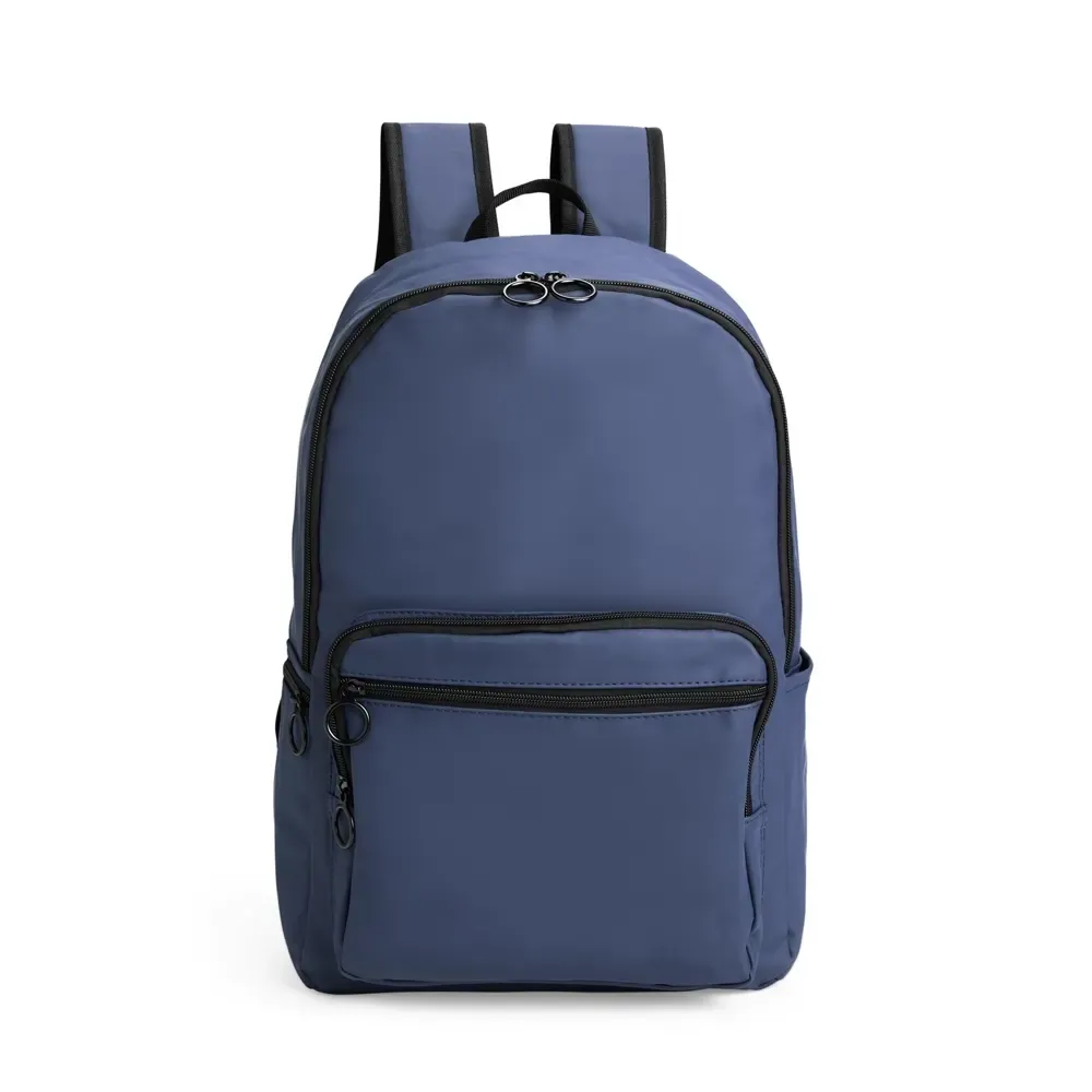 Mochila Couro Sintético 23L personalizada em azul escuro