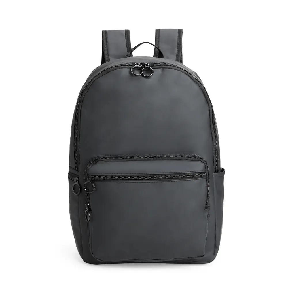 Mochila Couro Sintético 23L personalizada em preto