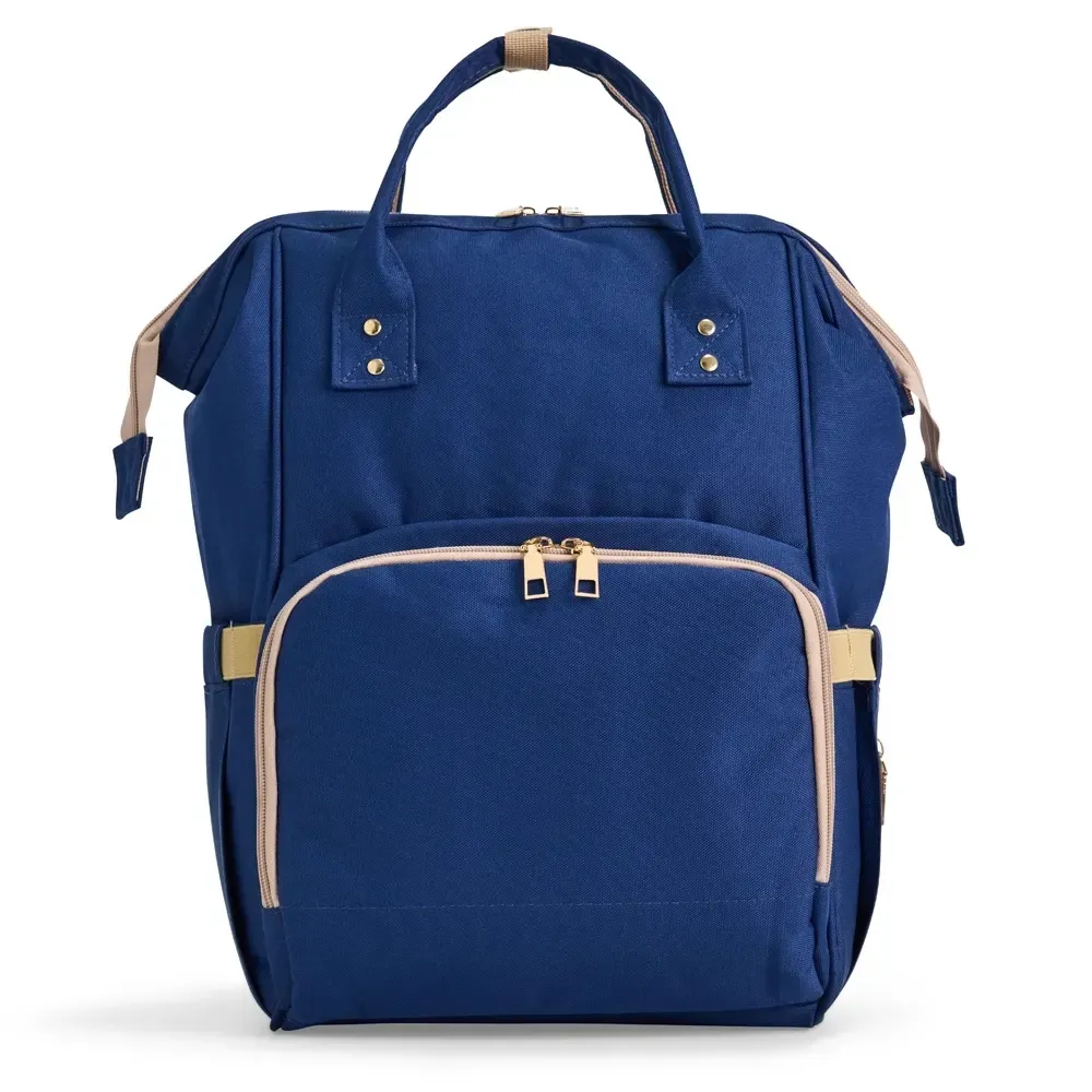 Mochila funcional personalizada em oxford, 19 litros, cor azul