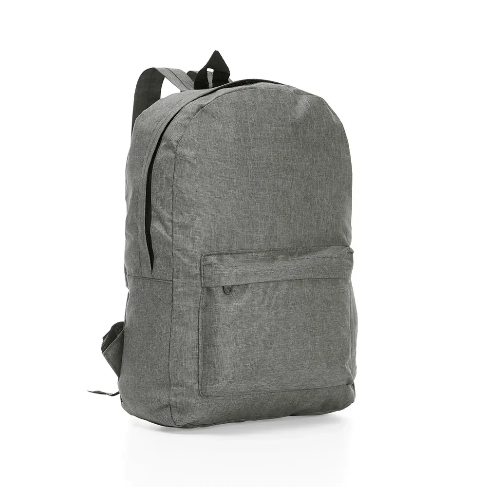 Mochila Nylon 17L personalizada cinza