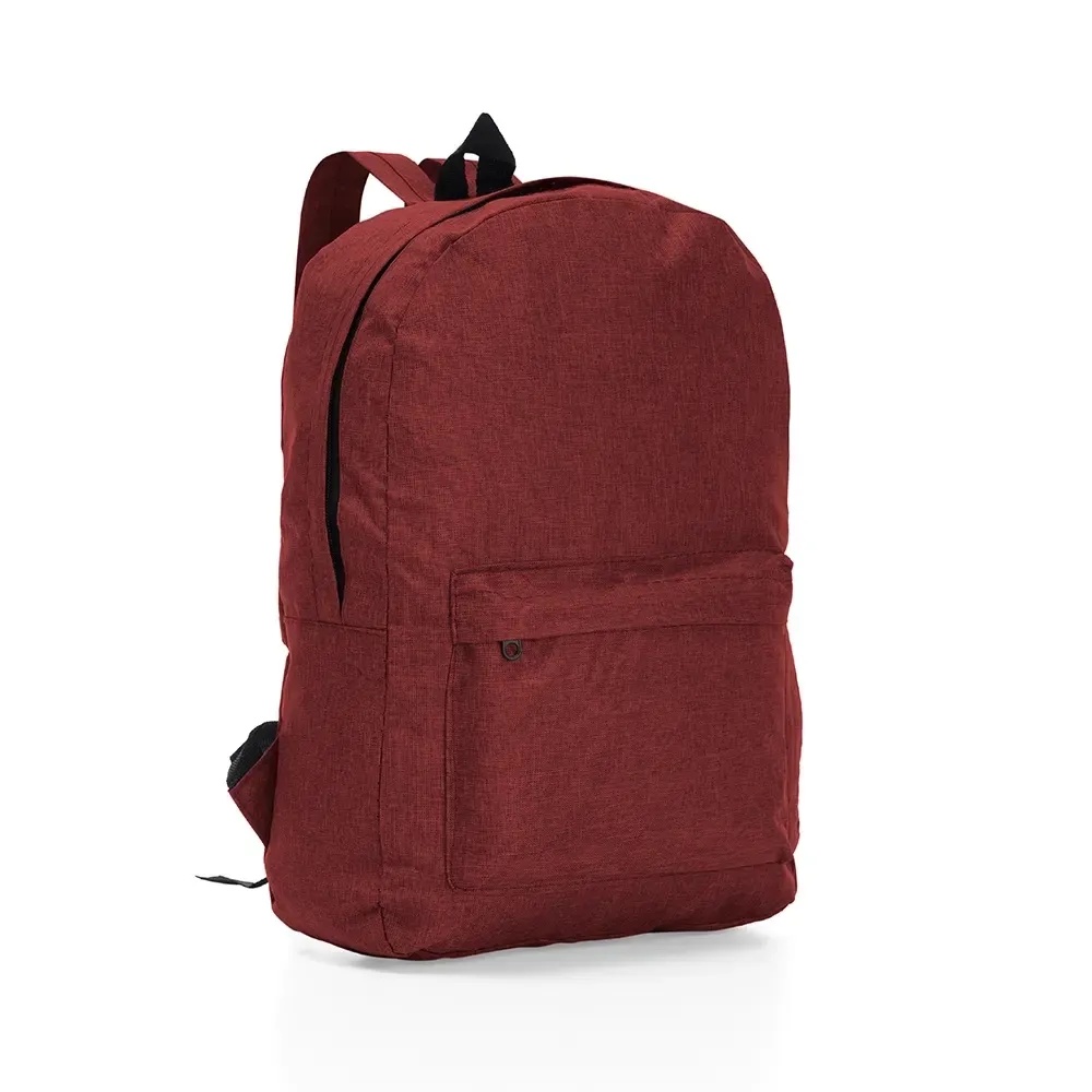 Mochila Nylon 17L personalizada vermelha