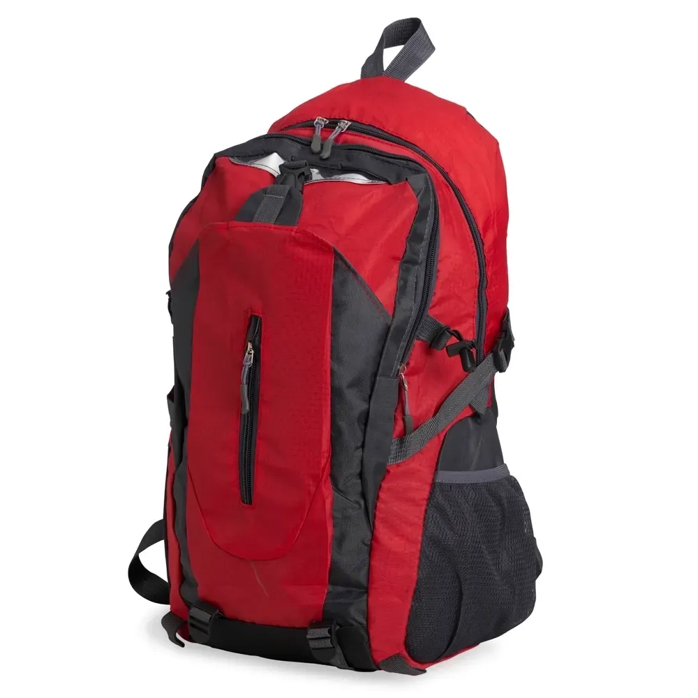 Mochila Nylon Esportiva 28L personalizada em vermelho