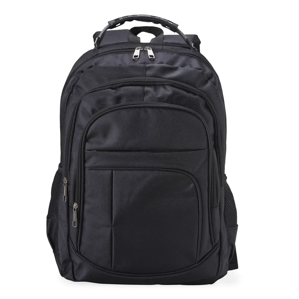 Mochila personalizada de nylon, 30 litros, cor preta