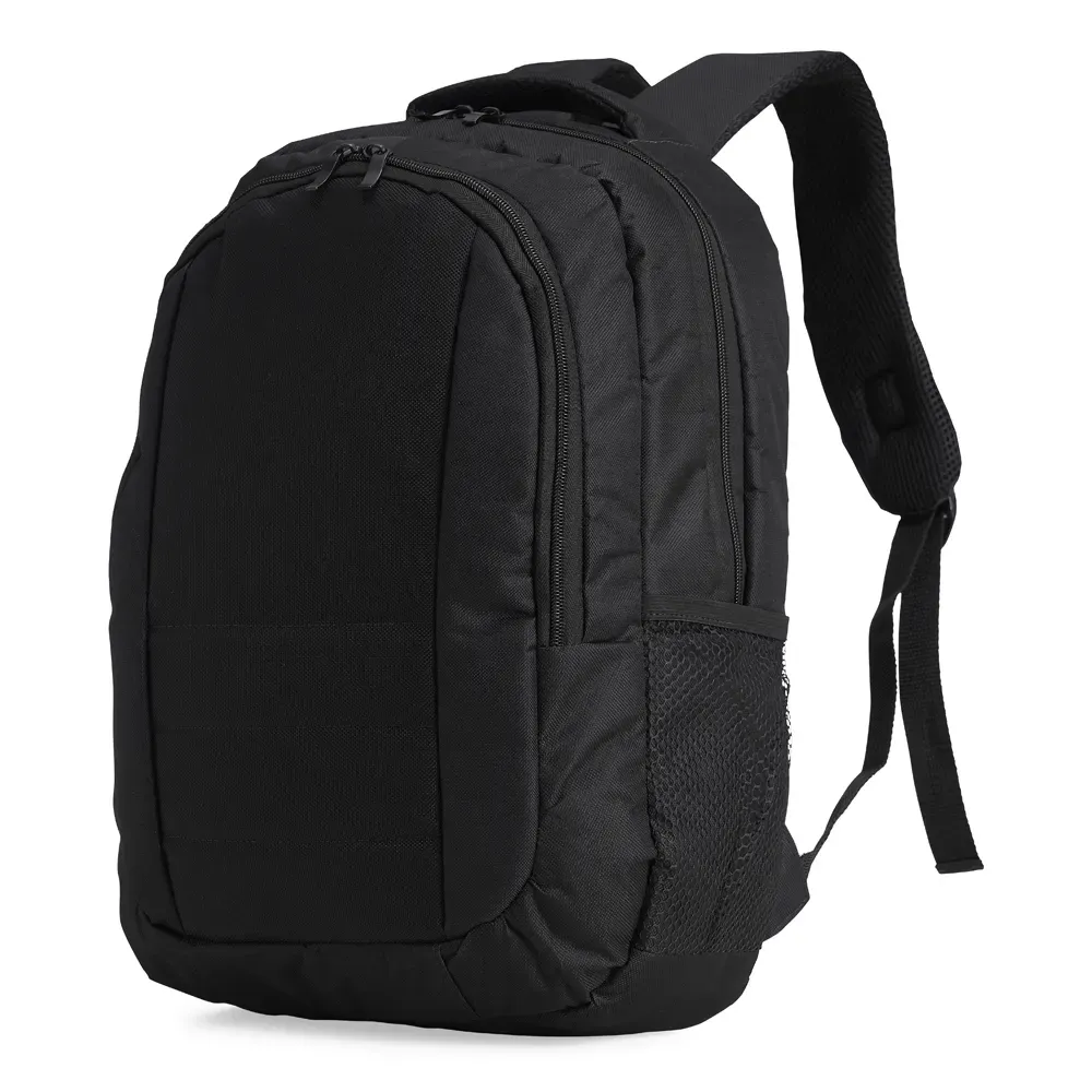 Mochila de nylon e oxford 26L personalizada em preto