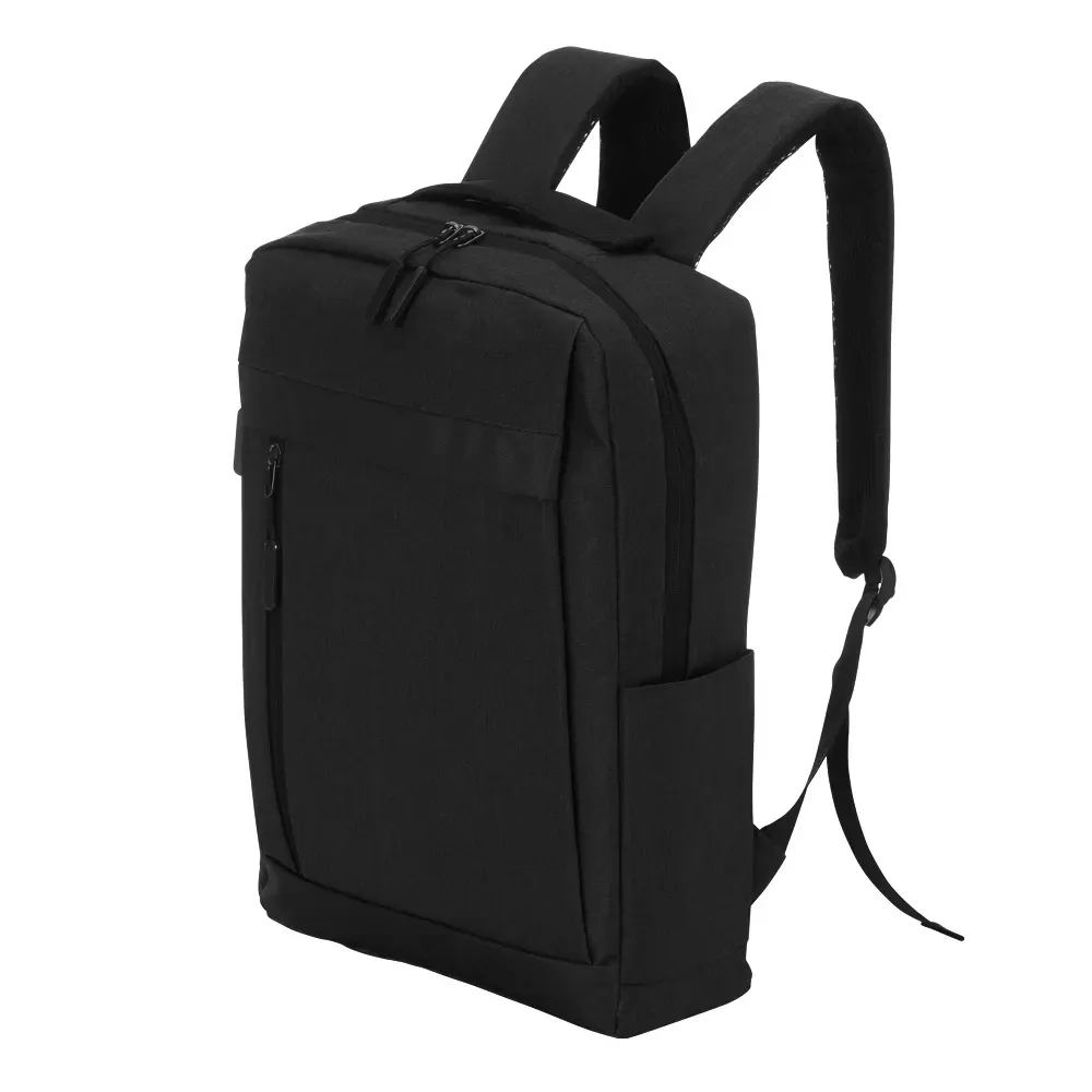 Mochila Nylon USB 18L personalizada preta